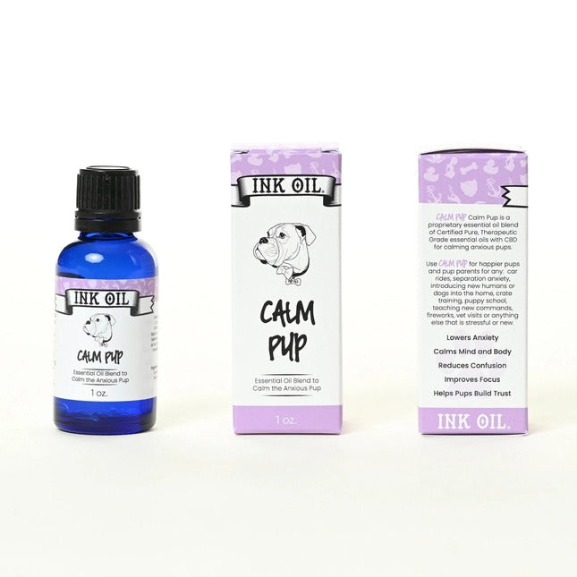 Calm Pup All Natural Dog Oil For Dog Anxiety & Training Calm Pup All Natural Dog Oil For Dog Anxiety & Training